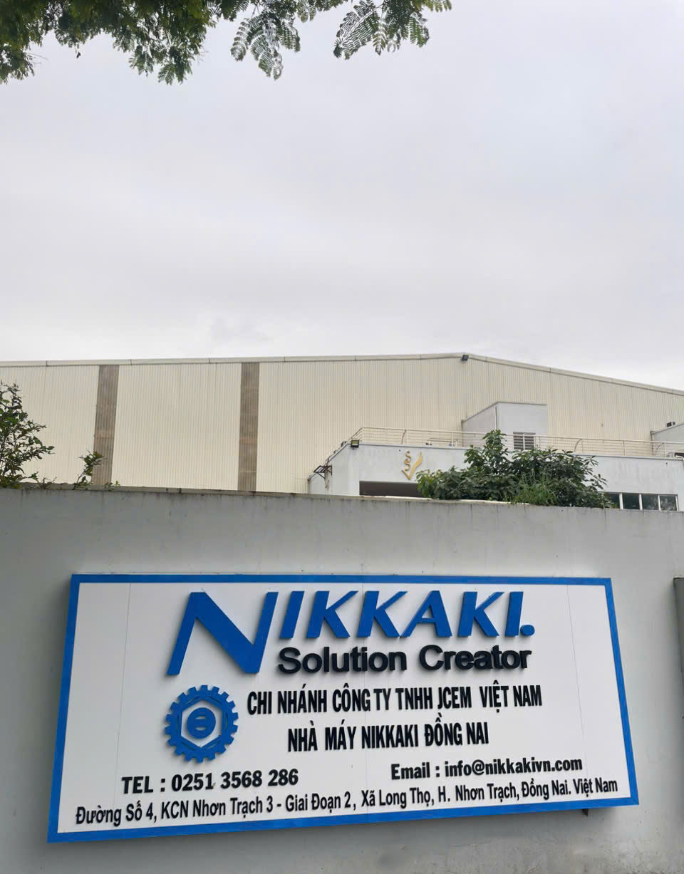 ENVIRONMENTAL PERMIT OF THE BRANCH OF JCEM VIETNAM COMPANY LIMITED – NIKKAKI DONG NAI FACTORY